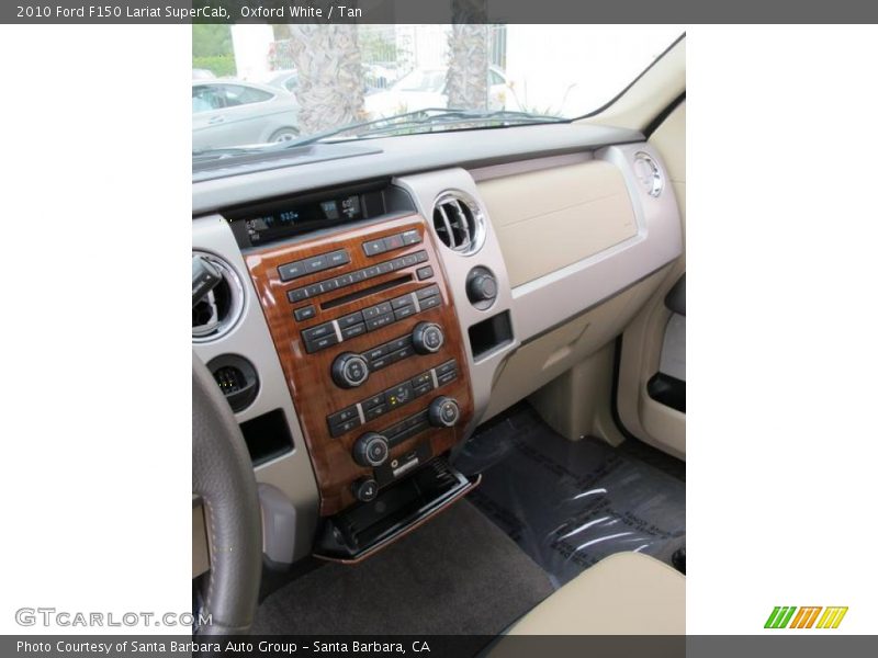 Oxford White / Tan 2010 Ford F150 Lariat SuperCab