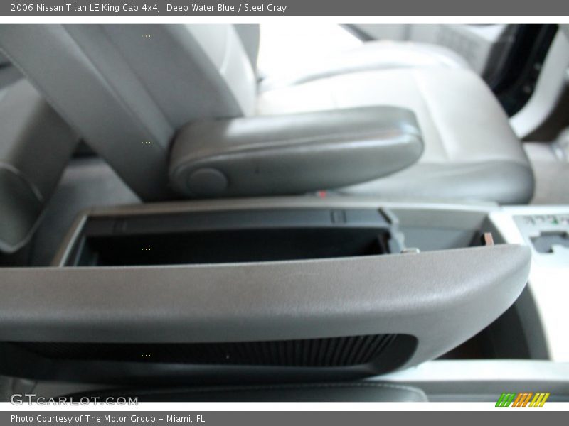 Deep Water Blue / Steel Gray 2006 Nissan Titan LE King Cab 4x4