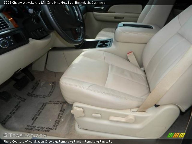 Gold Mist Metallic / Ebony/Light Cashmere 2008 Chevrolet Avalanche LS