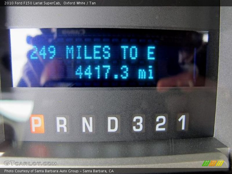 Oxford White / Tan 2010 Ford F150 Lariat SuperCab