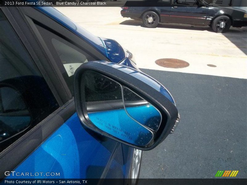 Blue Candy / Charcoal Black 2013 Ford Fiesta SE Sedan