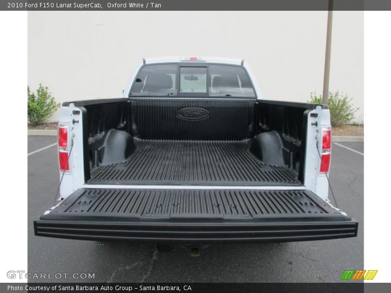 Oxford White / Tan 2010 Ford F150 Lariat SuperCab