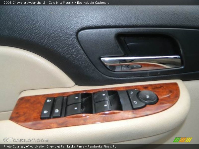 Gold Mist Metallic / Ebony/Light Cashmere 2008 Chevrolet Avalanche LS