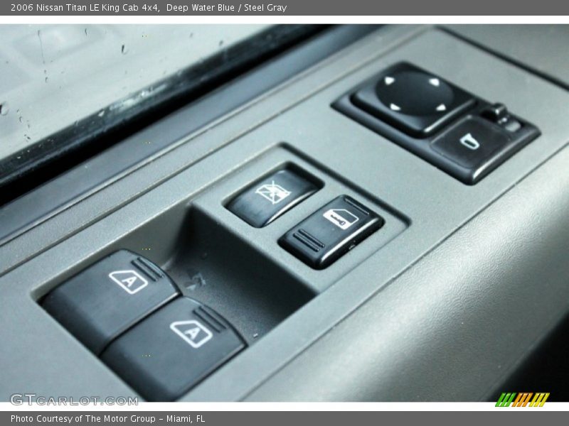 Deep Water Blue / Steel Gray 2006 Nissan Titan LE King Cab 4x4