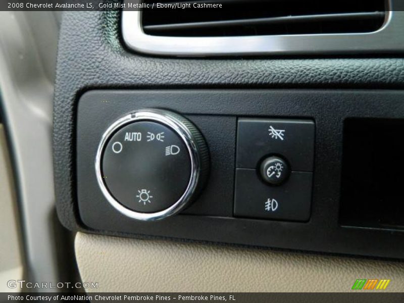 Gold Mist Metallic / Ebony/Light Cashmere 2008 Chevrolet Avalanche LS