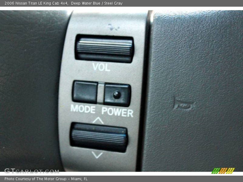 Deep Water Blue / Steel Gray 2006 Nissan Titan LE King Cab 4x4