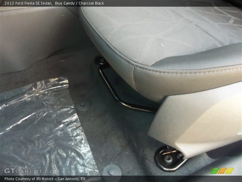 Blue Candy / Charcoal Black 2013 Ford Fiesta SE Sedan
