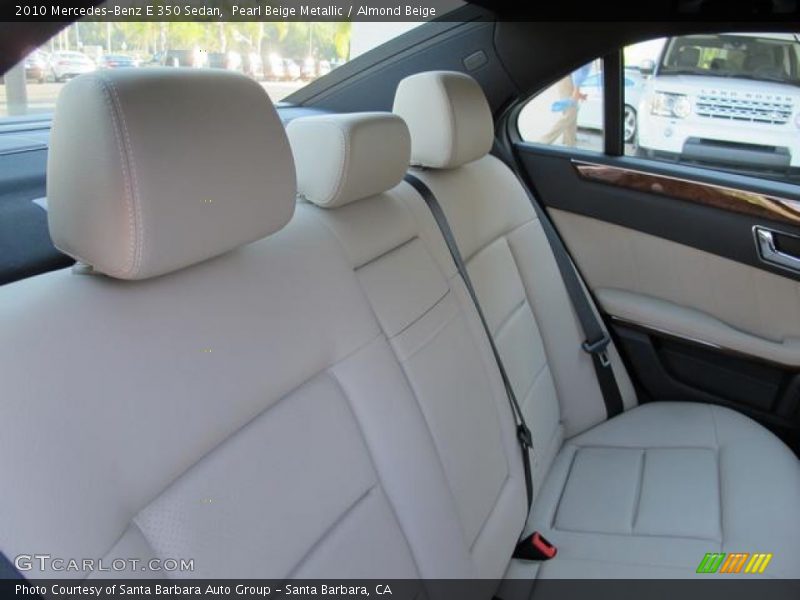 Pearl Beige Metallic / Almond Beige 2010 Mercedes-Benz E 350 Sedan