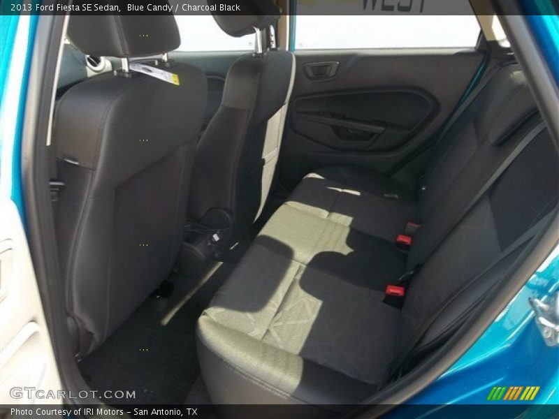 Blue Candy / Charcoal Black 2013 Ford Fiesta SE Sedan
