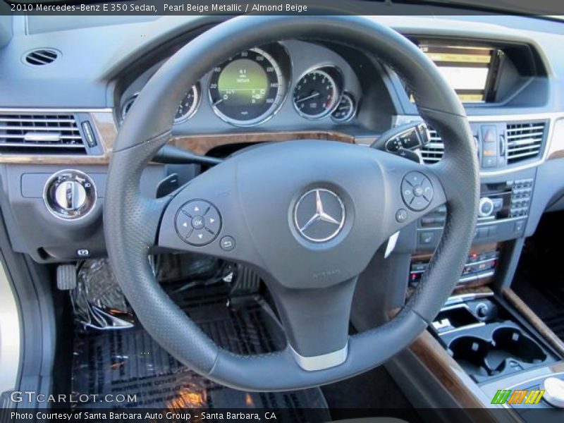Pearl Beige Metallic / Almond Beige 2010 Mercedes-Benz E 350 Sedan