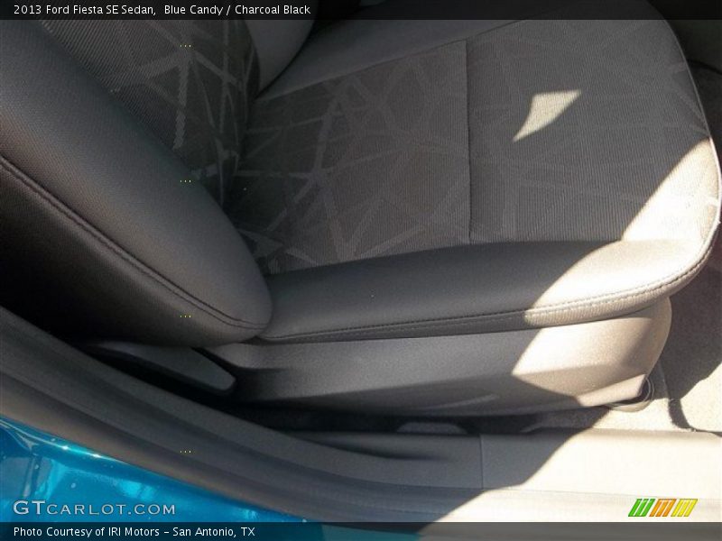 Blue Candy / Charcoal Black 2013 Ford Fiesta SE Sedan