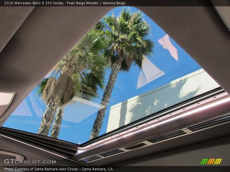Pearl Beige Metallic / Almond Beige 2010 Mercedes-Benz E 350 Sedan