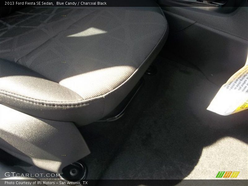 Blue Candy / Charcoal Black 2013 Ford Fiesta SE Sedan