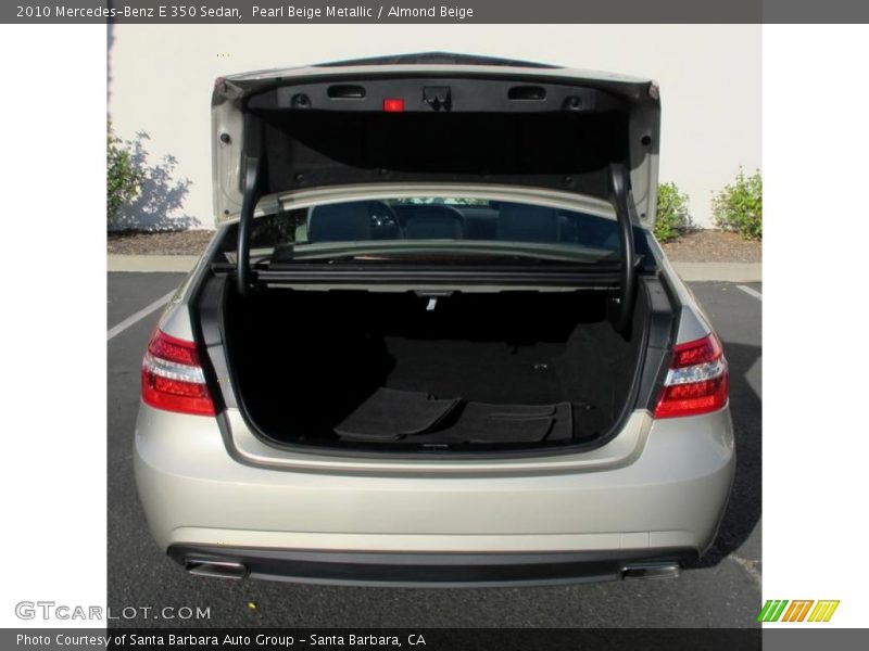 Pearl Beige Metallic / Almond Beige 2010 Mercedes-Benz E 350 Sedan