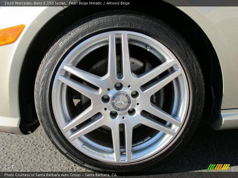 Pearl Beige Metallic / Almond Beige 2010 Mercedes-Benz E 350 Sedan
