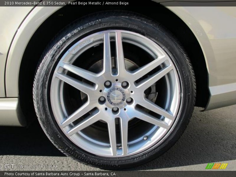 Pearl Beige Metallic / Almond Beige 2010 Mercedes-Benz E 350 Sedan