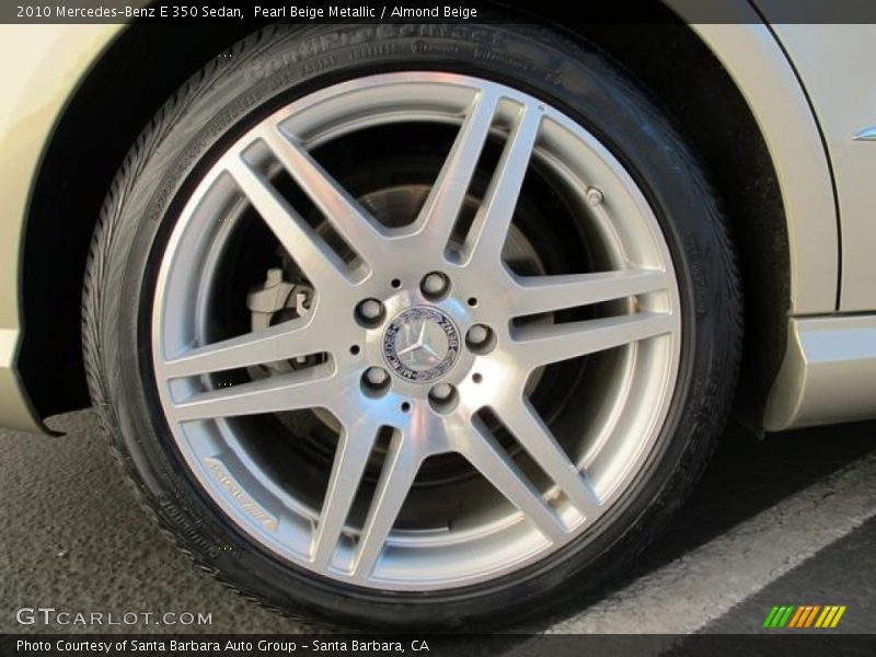 Pearl Beige Metallic / Almond Beige 2010 Mercedes-Benz E 350 Sedan