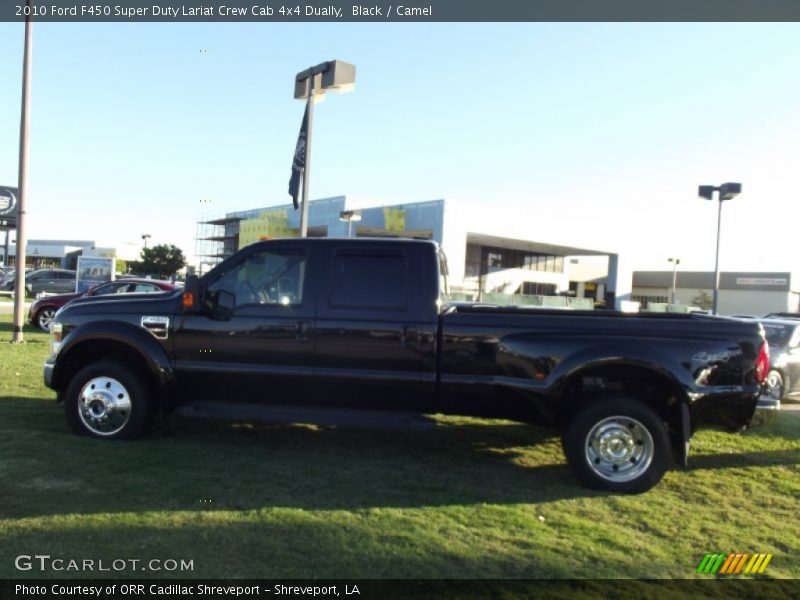 Black / Camel 2010 Ford F450 Super Duty Lariat Crew Cab 4x4 Dually