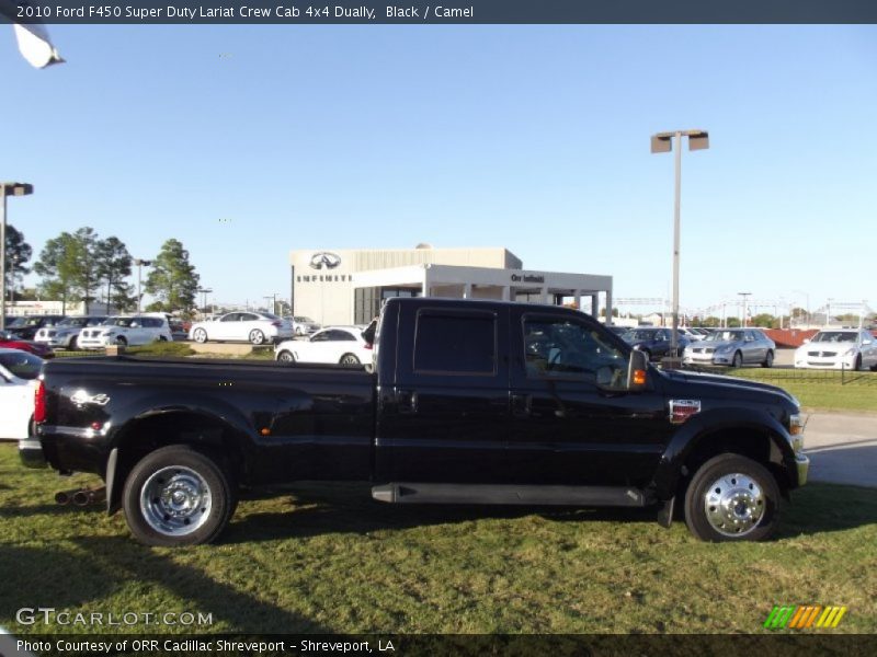 Black / Camel 2010 Ford F450 Super Duty Lariat Crew Cab 4x4 Dually
