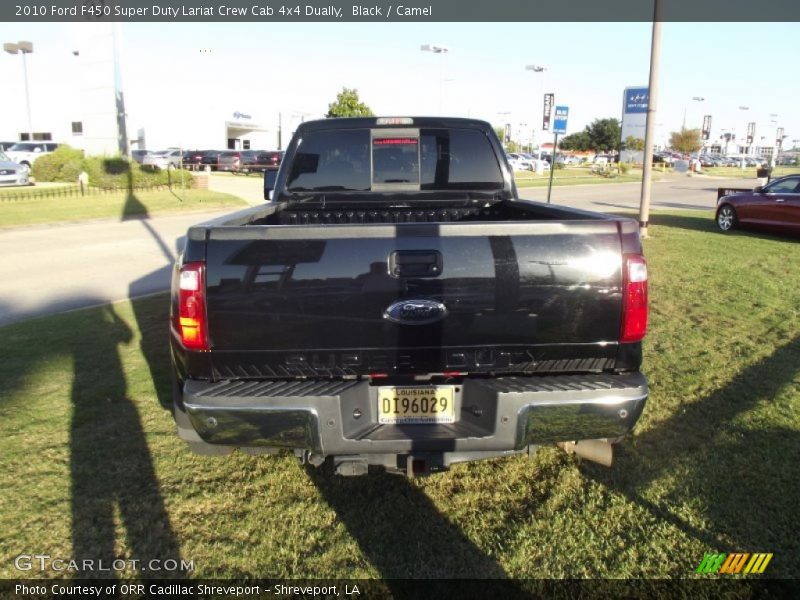 Black / Camel 2010 Ford F450 Super Duty Lariat Crew Cab 4x4 Dually