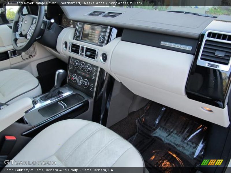 Alaska White / Ivory White/Jet Black 2010 Land Rover Range Rover Supercharged