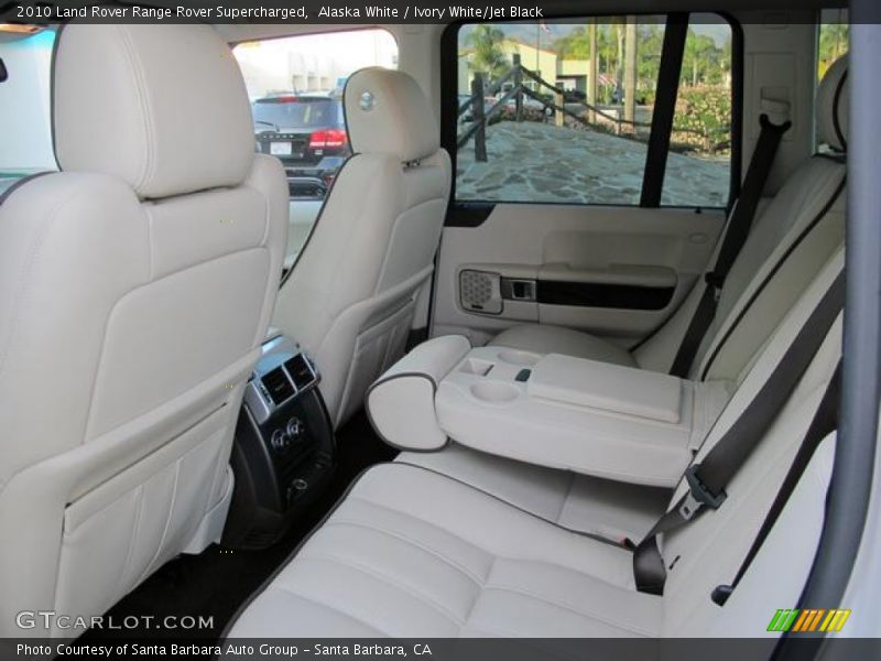 Alaska White / Ivory White/Jet Black 2010 Land Rover Range Rover Supercharged