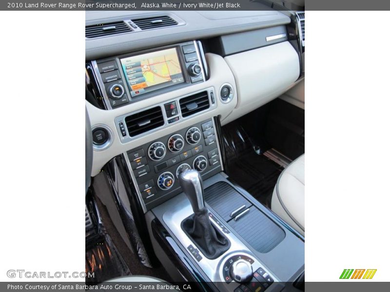 Alaska White / Ivory White/Jet Black 2010 Land Rover Range Rover Supercharged
