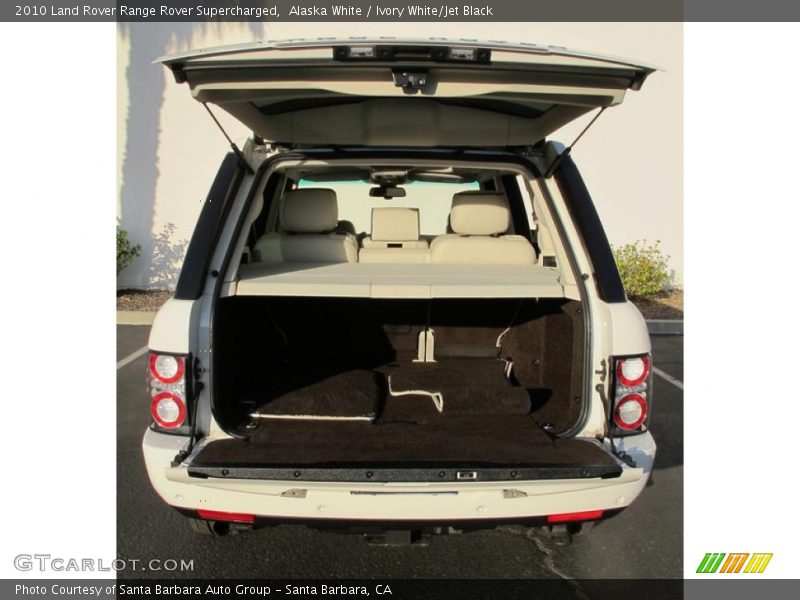 Alaska White / Ivory White/Jet Black 2010 Land Rover Range Rover Supercharged