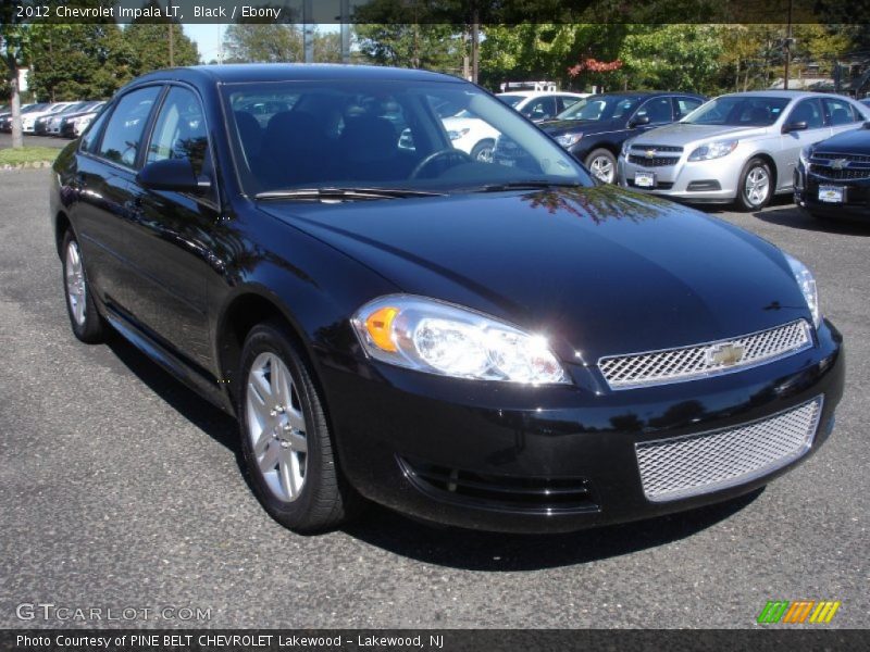 Black / Ebony 2012 Chevrolet Impala LT