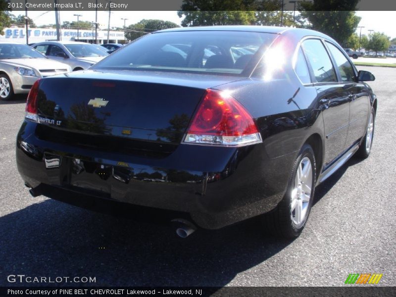Black / Ebony 2012 Chevrolet Impala LT
