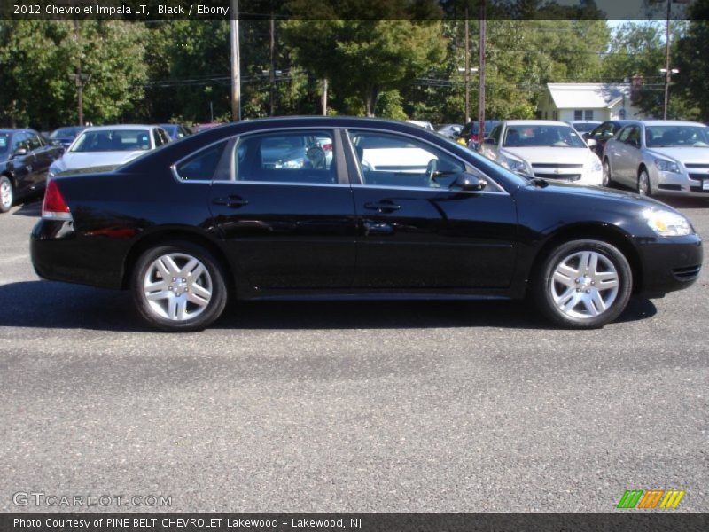 Black / Ebony 2012 Chevrolet Impala LT