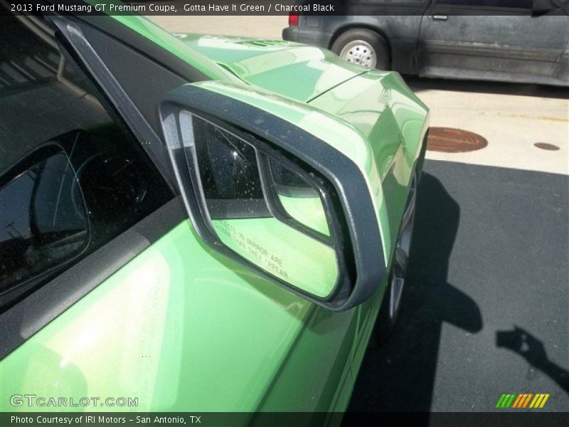 Gotta Have It Green / Charcoal Black 2013 Ford Mustang GT Premium Coupe