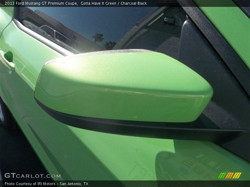 Gotta Have It Green / Charcoal Black 2013 Ford Mustang GT Premium Coupe