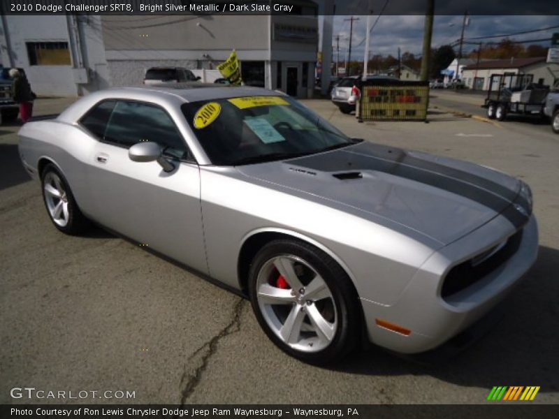 Front 3/4 View of 2010 Challenger SRT8