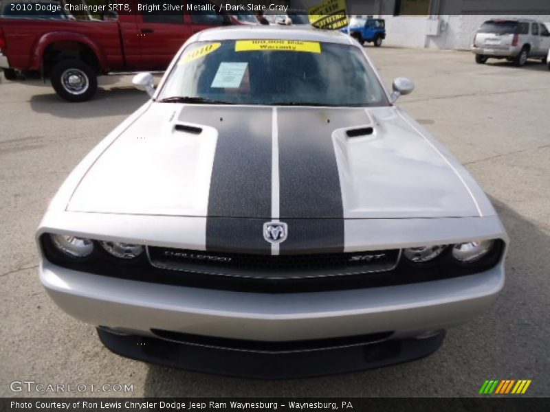 Bright Silver Metallic / Dark Slate Gray 2010 Dodge Challenger SRT8