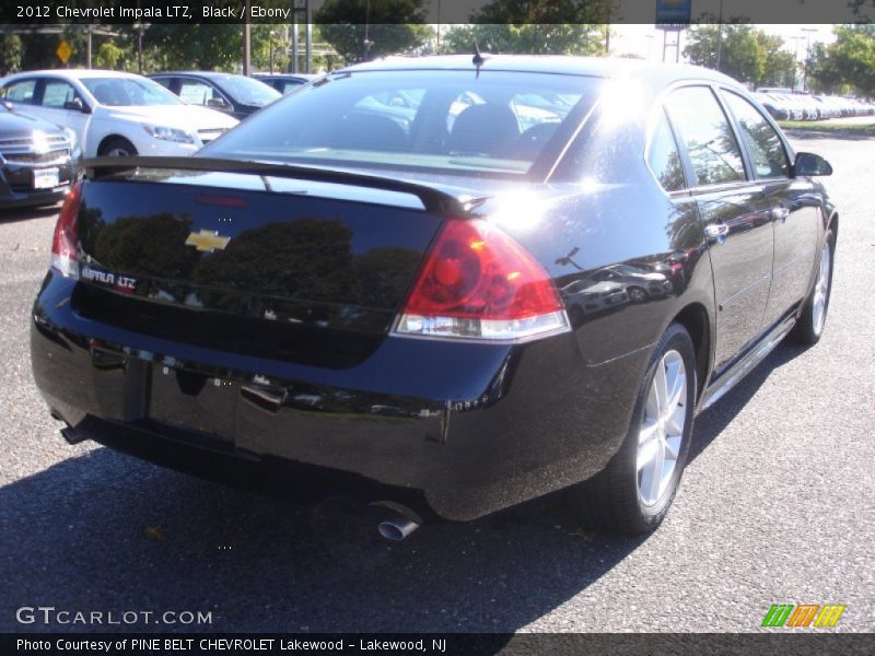 Black / Ebony 2012 Chevrolet Impala LTZ