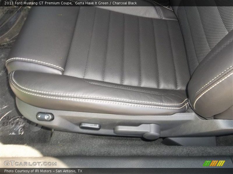 Gotta Have It Green / Charcoal Black 2013 Ford Mustang GT Premium Coupe