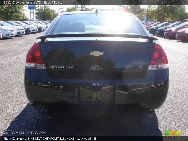 Black / Ebony 2012 Chevrolet Impala LTZ