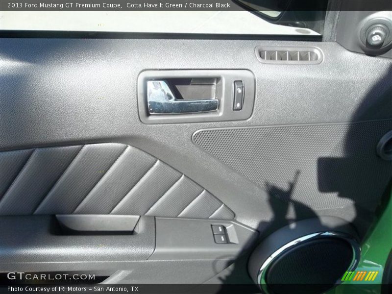 Gotta Have It Green / Charcoal Black 2013 Ford Mustang GT Premium Coupe