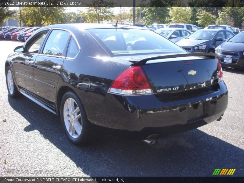 Black / Ebony 2012 Chevrolet Impala LTZ