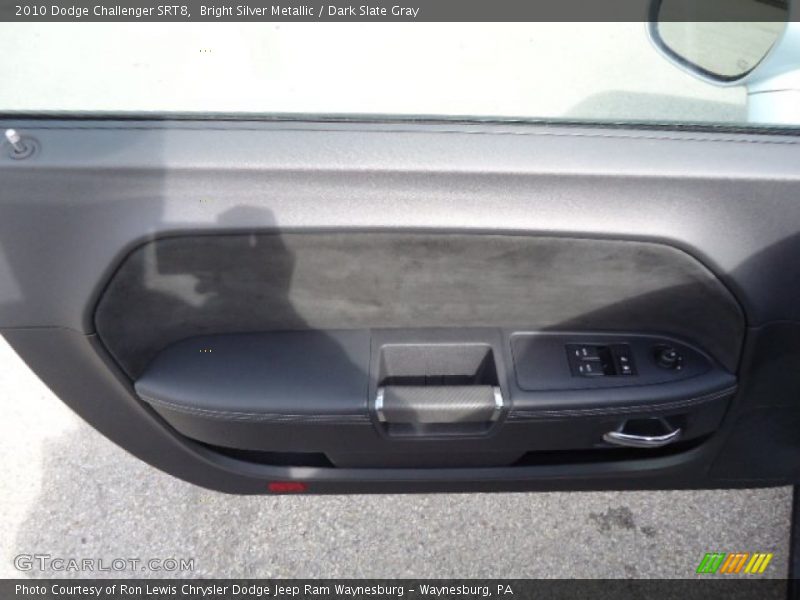Bright Silver Metallic / Dark Slate Gray 2010 Dodge Challenger SRT8