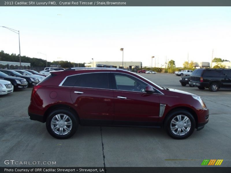 Crystal Red Tintcoat / Shale/Brownstone 2013 Cadillac SRX Luxury FWD