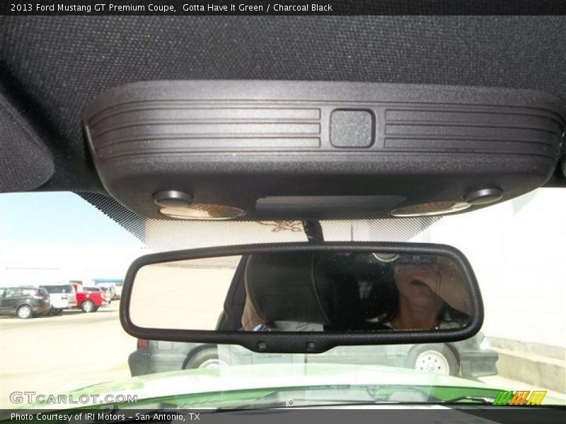 Gotta Have It Green / Charcoal Black 2013 Ford Mustang GT Premium Coupe