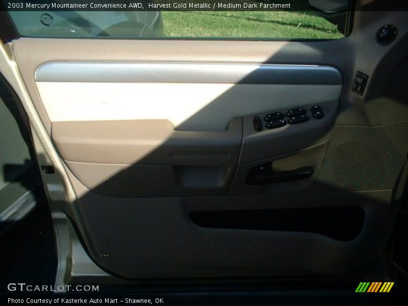 Harvest Gold Metallic / Medium Dark Parchment 2003 Mercury Mountaineer Convenience AWD