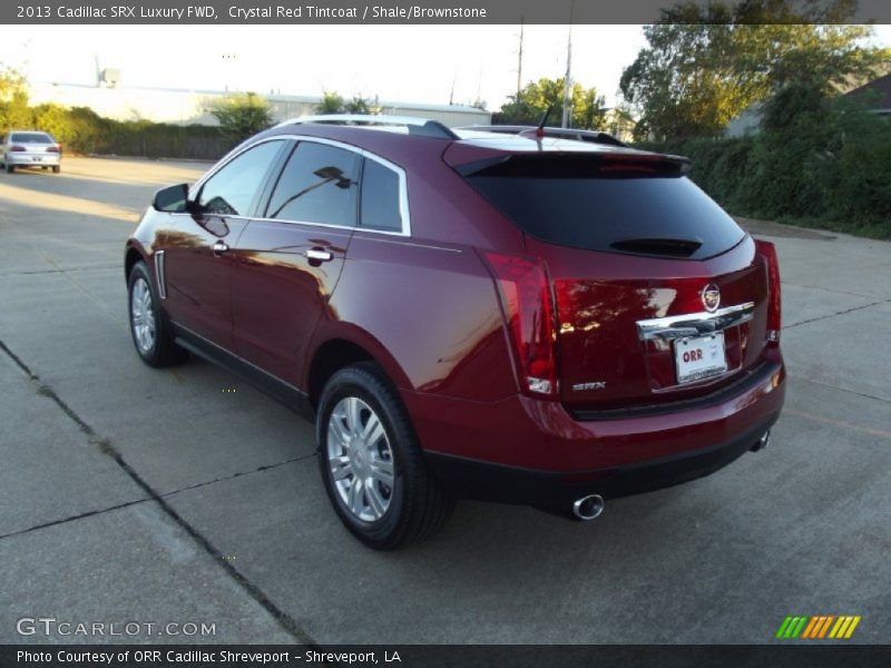 Crystal Red Tintcoat / Shale/Brownstone 2013 Cadillac SRX Luxury FWD