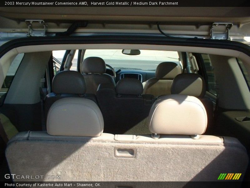 Harvest Gold Metallic / Medium Dark Parchment 2003 Mercury Mountaineer Convenience AWD