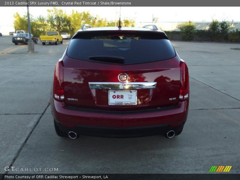 Crystal Red Tintcoat / Shale/Brownstone 2013 Cadillac SRX Luxury FWD