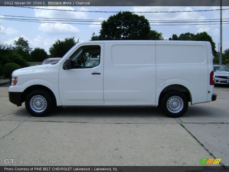 Blizzard White / Charcoal 2012 Nissan NV 1500 S