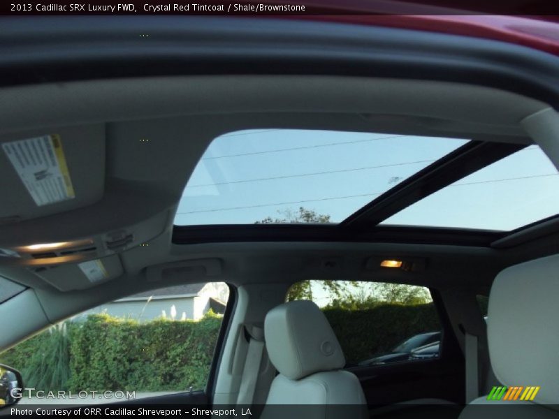 Crystal Red Tintcoat / Shale/Brownstone 2013 Cadillac SRX Luxury FWD