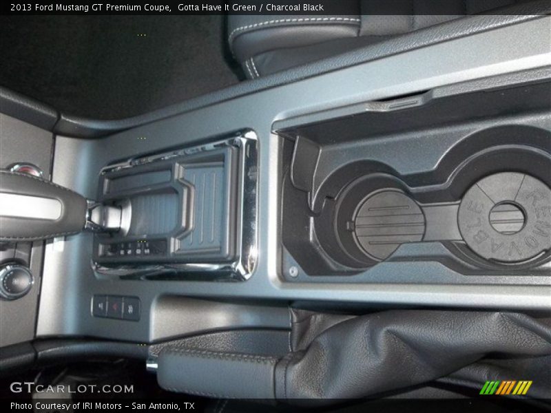 Gotta Have It Green / Charcoal Black 2013 Ford Mustang GT Premium Coupe